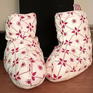 Quilted Slipper boots